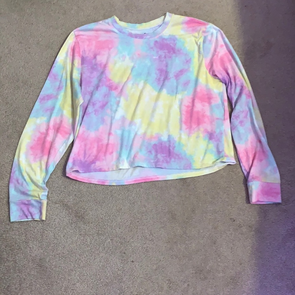 tie dye hollister long sleeve